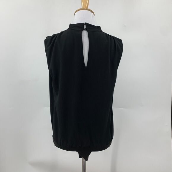 Astr The Label Bodysuit Womens XS Extra Small Keyhole Back Cowl Neck Stretch - Picture 5 of 13